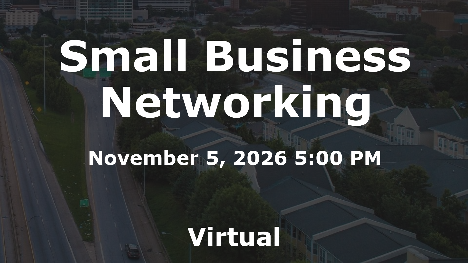 Small Business Networking event image